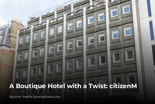 A Boutique Hotel with a Twist: citizenM Victoria