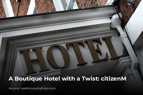 A Boutique Hotel with a Twist: citizenM Victoria