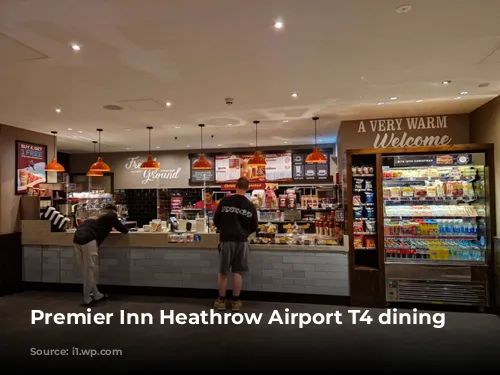 Premier Inn Heathrow Airport T4 dining