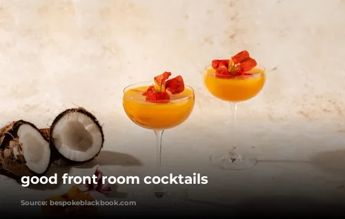 good front room cocktails