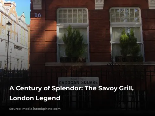 A Century of Splendor: The Savoy Grill, a London Legend