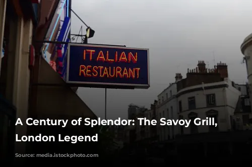 A Century of Splendor: The Savoy Grill, a London Legend