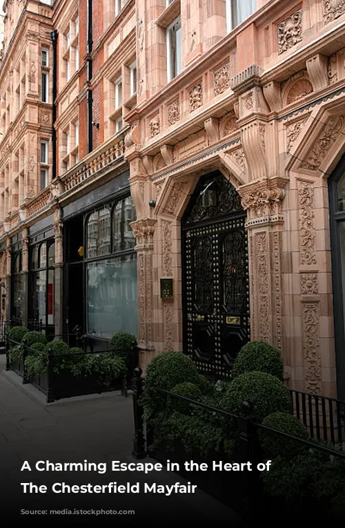 A Charming Escape in the Heart of London: The Chesterfield Mayfair