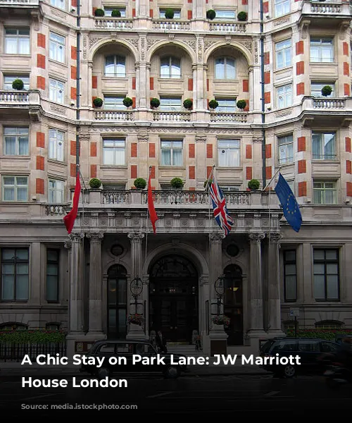 A Chic Stay on Park Lane:  JW Marriott Grosvenor House London