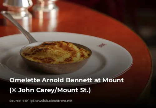 Omelette Arnold Bennett at Mount St. (© John Carey/Mount St.)