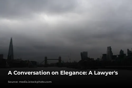 A Conversation on Elegance: A Lawyer's Perspective