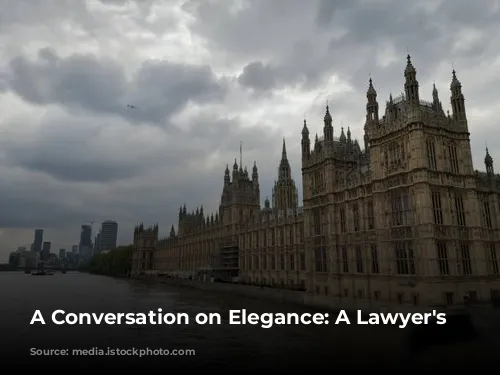 A Conversation on Elegance: A Lawyer's Perspective