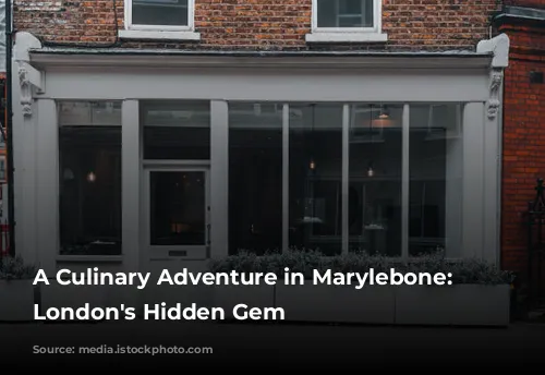 A Culinary Adventure in Marylebone: Exploring London's Hidden Gem