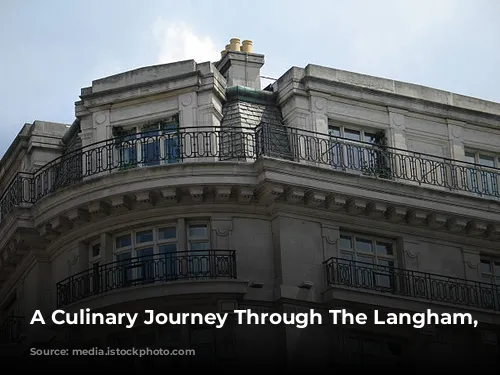 A Culinary Journey Through The Langham, London