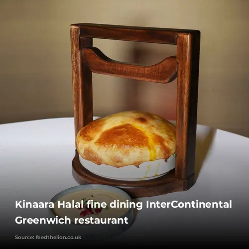 Kinaara Halal fine dining InterContinental London Greenwich restaurant