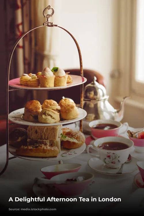 A Delightful Afternoon Tea in London