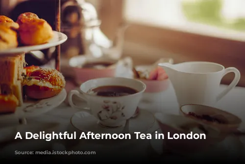 A Delightful Afternoon Tea in London