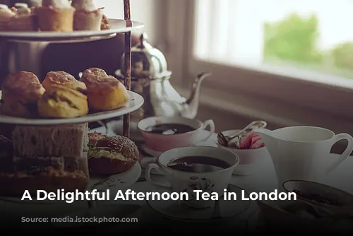 A Delightful Afternoon Tea in London