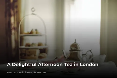 A Delightful Afternoon Tea in London