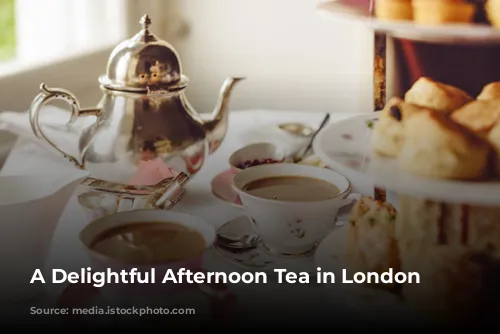 A Delightful Afternoon Tea in London