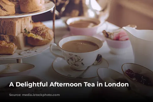 A Delightful Afternoon Tea in London