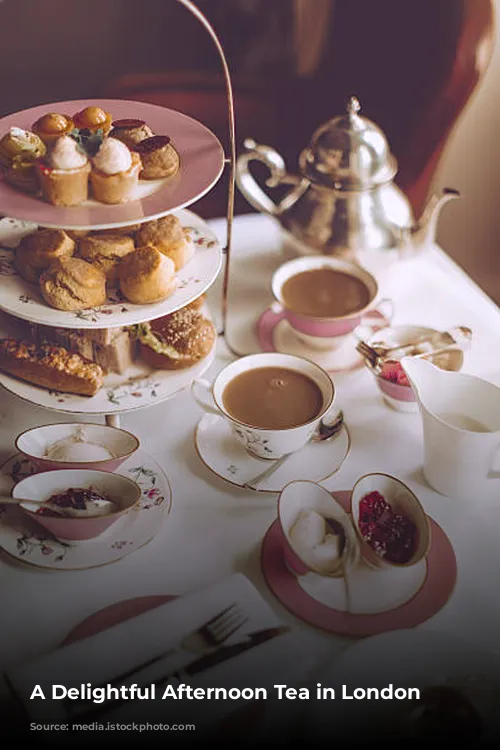 A Delightful Afternoon Tea in London