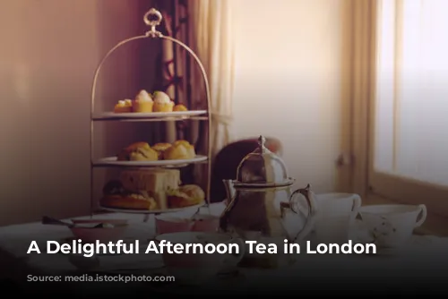 A Delightful Afternoon Tea in London