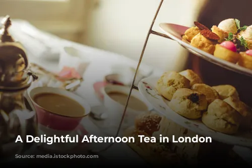 A Delightful Afternoon Tea in London