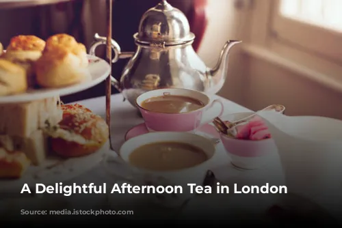 A Delightful Afternoon Tea in London