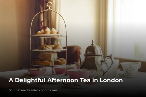 A Delightful Afternoon Tea in London