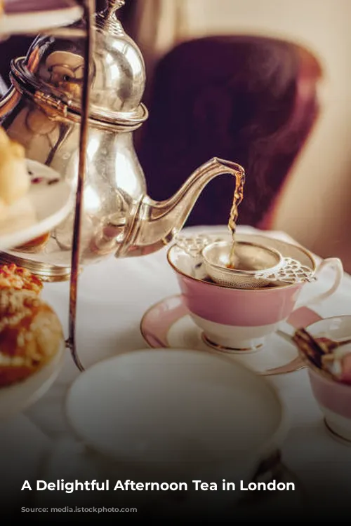 A Delightful Afternoon Tea in London