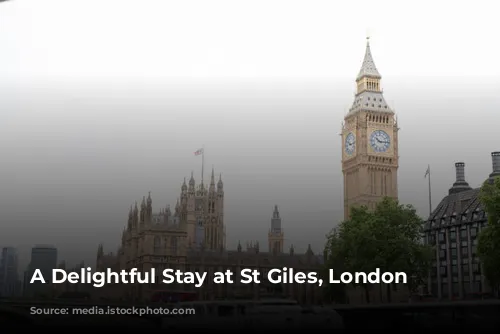 A Delightful Stay at St Giles, London