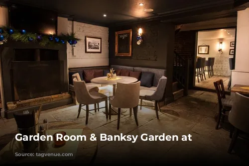 Garden Room & Banksy Garden at 