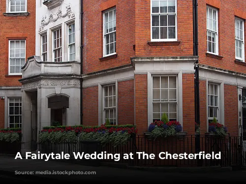 A Fairytale Wedding at The Chesterfield Mayfair