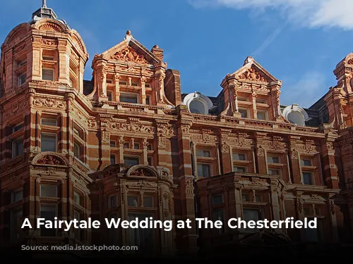 A Fairytale Wedding at The Chesterfield Mayfair