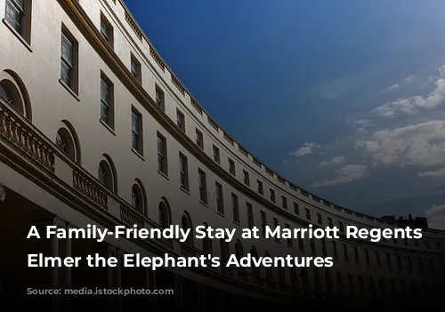 A Family-Friendly Stay at Marriott Regents Park:  Elmer the Elephant's Adventures