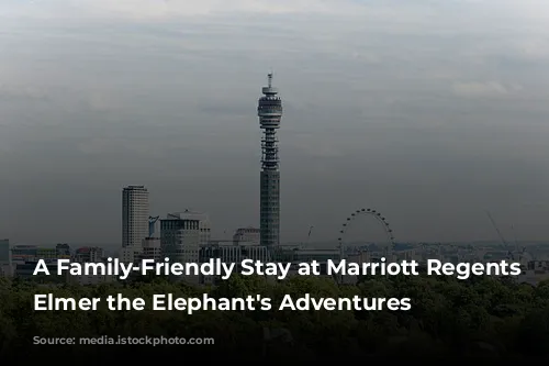 A Family-Friendly Stay at Marriott Regents Park:  Elmer the Elephant's Adventures