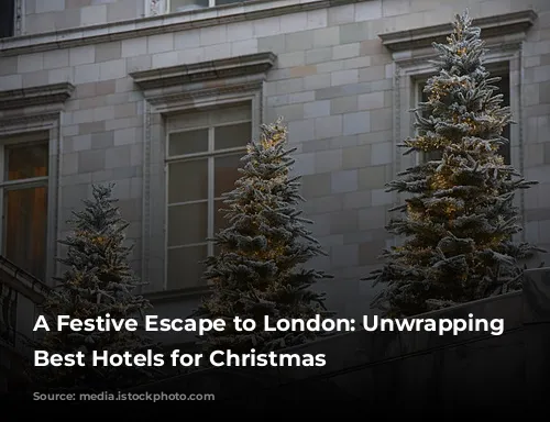 A Festive Escape to London: Unwrapping the Best Hotels for Christmas