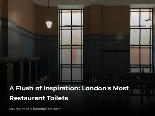 A Flush of Inspiration: London's Most Extravagant Restaurant Toilets