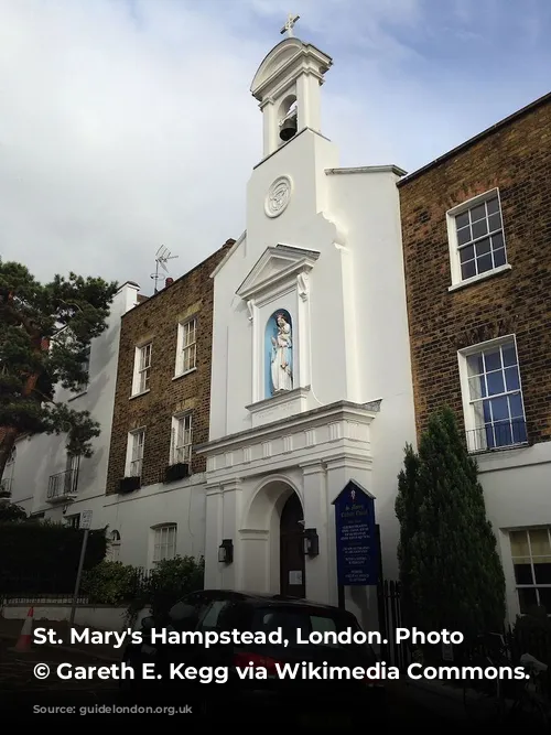 St. Mary's Hampstead, London. Photo Credit: © Gareth E. Kegg via Wikimedia Commons.