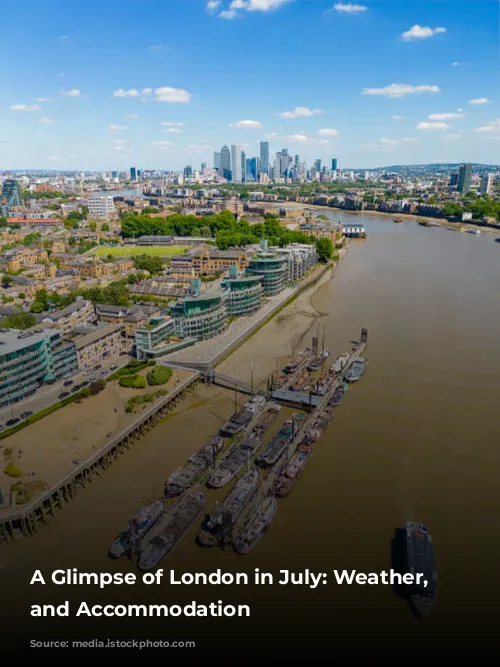 A Glimpse of London in July: Weather, Activities, and Accommodation