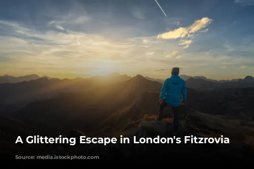 A Glittering Escape in London's Fitzrovia