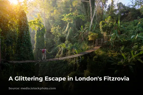 A Glittering Escape in London's Fitzrovia