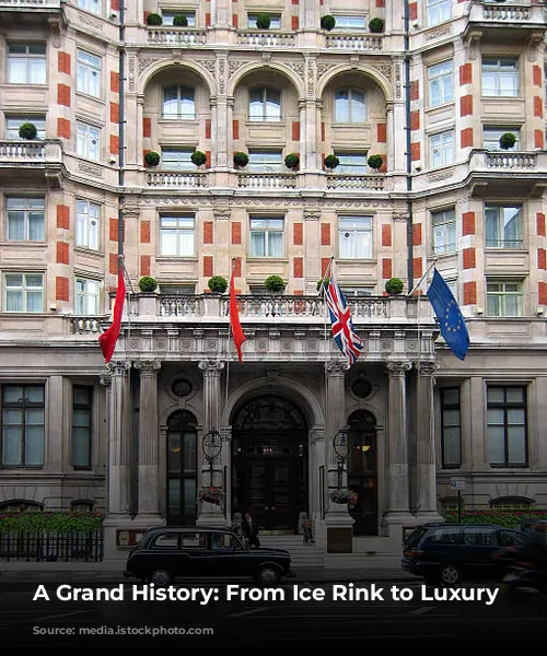 A Grand History: From Ice Rink to Luxury Hotel