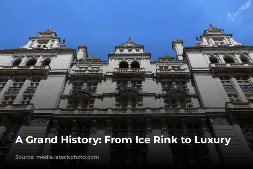 A Grand History: From Ice Rink to Luxury Hotel