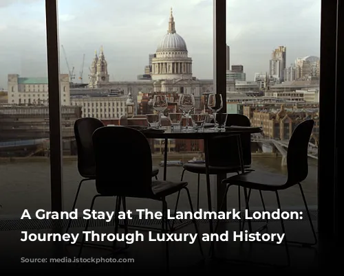 A Grand Stay at The Landmark London: A Journey Through Luxury and History