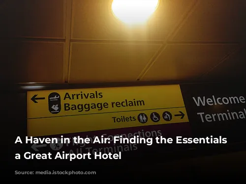 A Haven in the Air: Finding the Essentials of a Great Airport Hotel