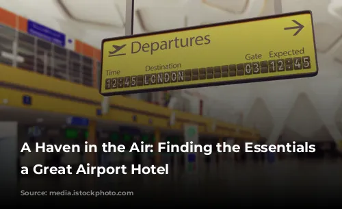 A Haven in the Air: Finding the Essentials of a Great Airport Hotel