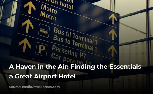 A Haven in the Air: Finding the Essentials of a Great Airport Hotel