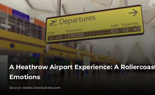 A Heathrow Airport Experience: A Rollercoaster of Emotions