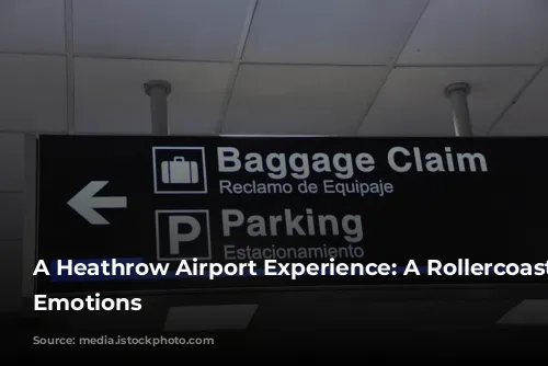 A Heathrow Airport Experience: A Rollercoaster of Emotions