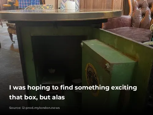 I was hoping to find something exciting in that box, but alas