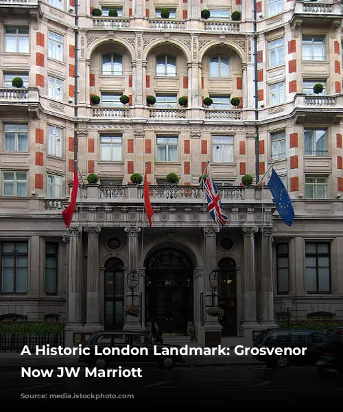 A Historic London Landmark: Grosvenor House, Now JW Marriott