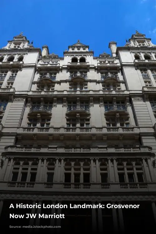 A Historic London Landmark: Grosvenor House, Now JW Marriott