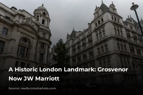 A Historic London Landmark: Grosvenor House, Now JW Marriott